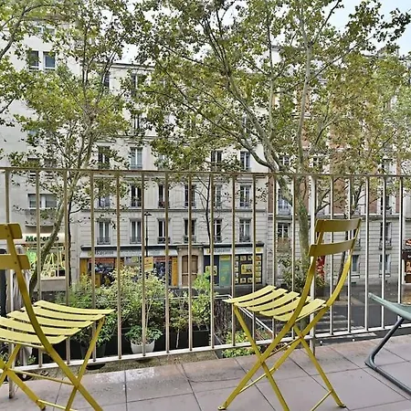 Ensoleille Proche Buttes Chaumont Apartamento