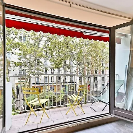 Ensoleille Proche Buttes Chaumont Apartamento